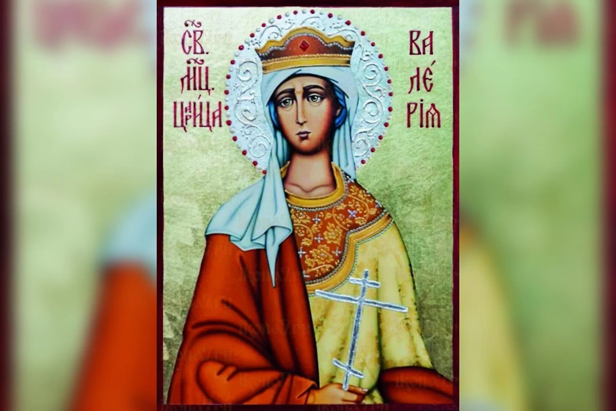 Валерия Медиоланская — раннехристианская святая I века нашей эры. Фото © ikona7.ru