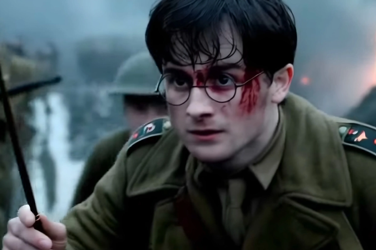 Гарри Поттер превратился в лидера восстания Гарика Потровича. Фото © YouTube / Tell Me Songs