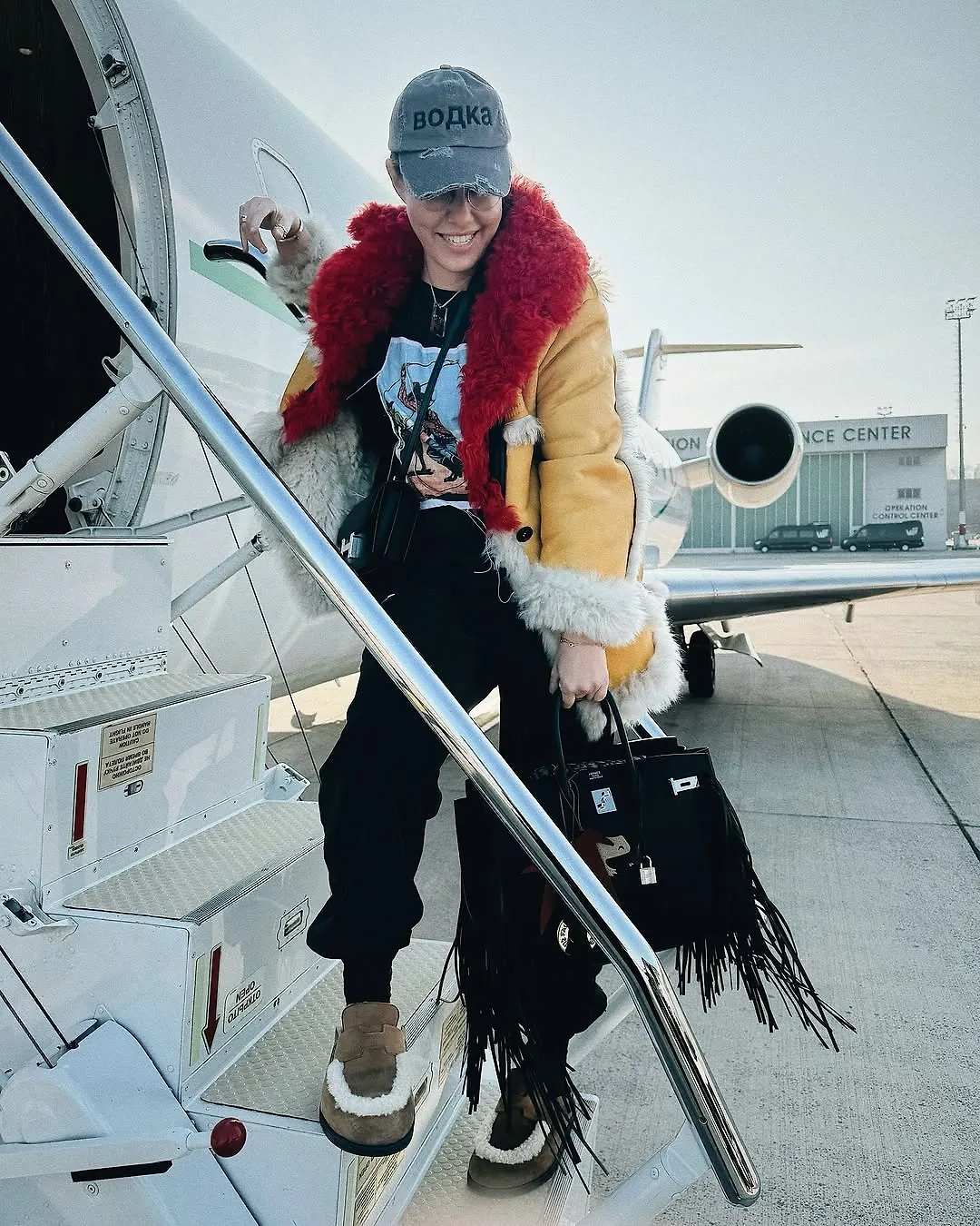 Ксения Собчак в Куршевеле. Фото © Instagram (признан экстремистской организацией и запрещён на территории Российской Федерации) / xenia_sobchak