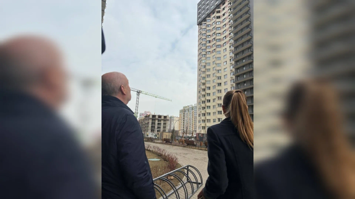 Генсек ОБСЕ Феридун Синирлиоглу в Видном. Фото © Телеграм / Мария Захарова