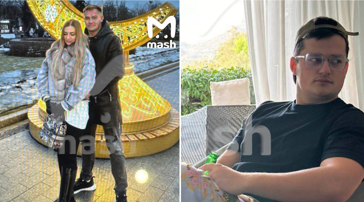 Наталья Бурим со своим гражданским мужем и Сергей Бурим (справа). Фото © Telegram / Mash