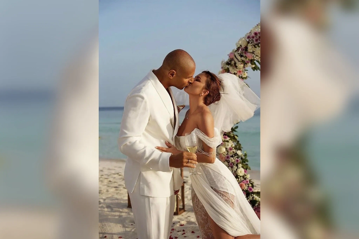 Ани Лорак и Исаак Виджраку. Фото © Instagram (признан экстремистской организацией и запрещён на территории Российской Федерации) / anilorak