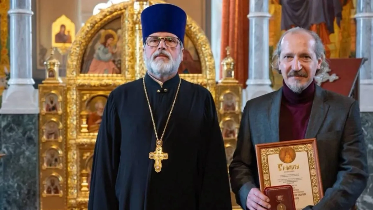 По словам художника, он гордится признанием со стороны церкви. Фото © Instagram (признан экстремистской организацией и запрещён на территории Российской Федерации) / selivanovstudio