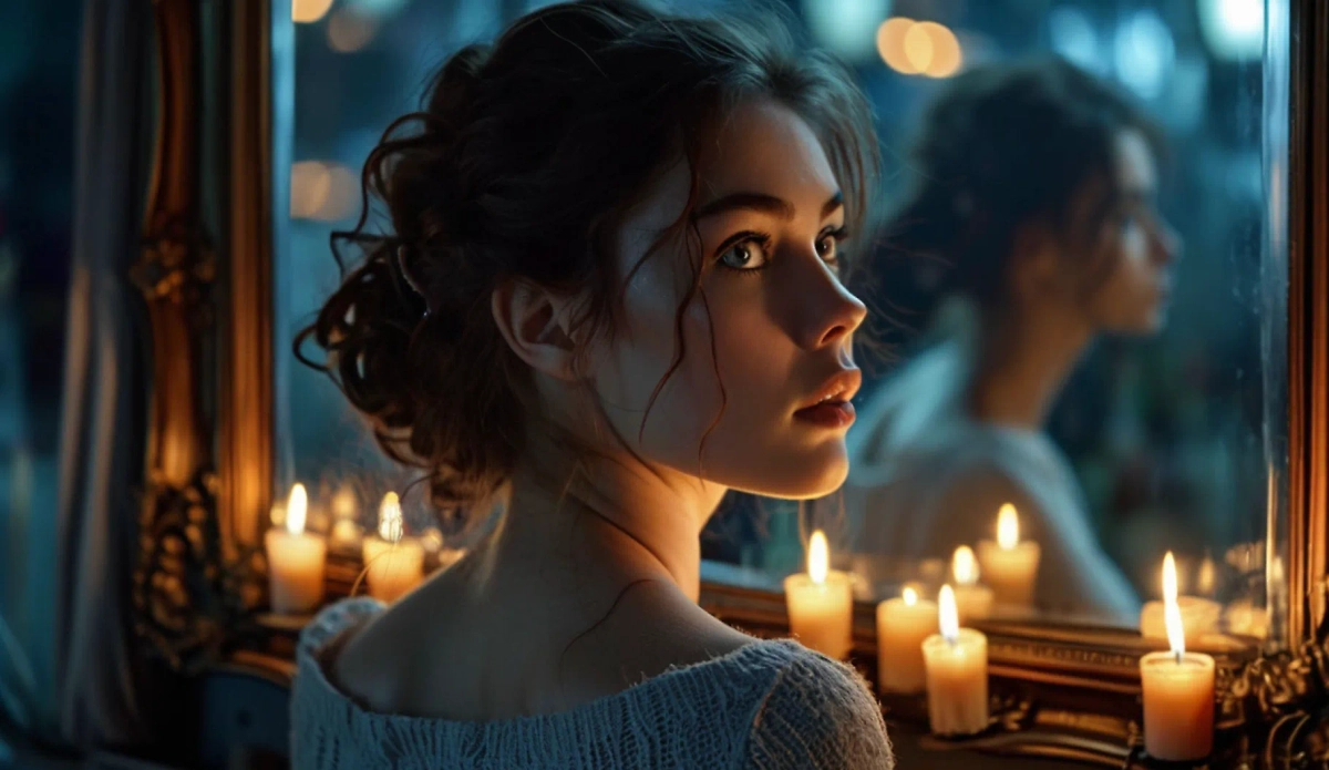 Не смотрите в зеркало ночью: предупреждения финалиста «Битвы экстрасенсов». Фото © «Шедеврум»