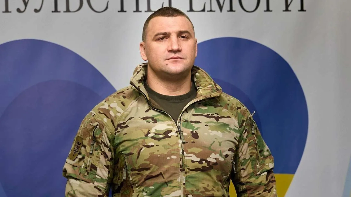 Командир полка Юрий Гаркавый. Фото © meta.ua