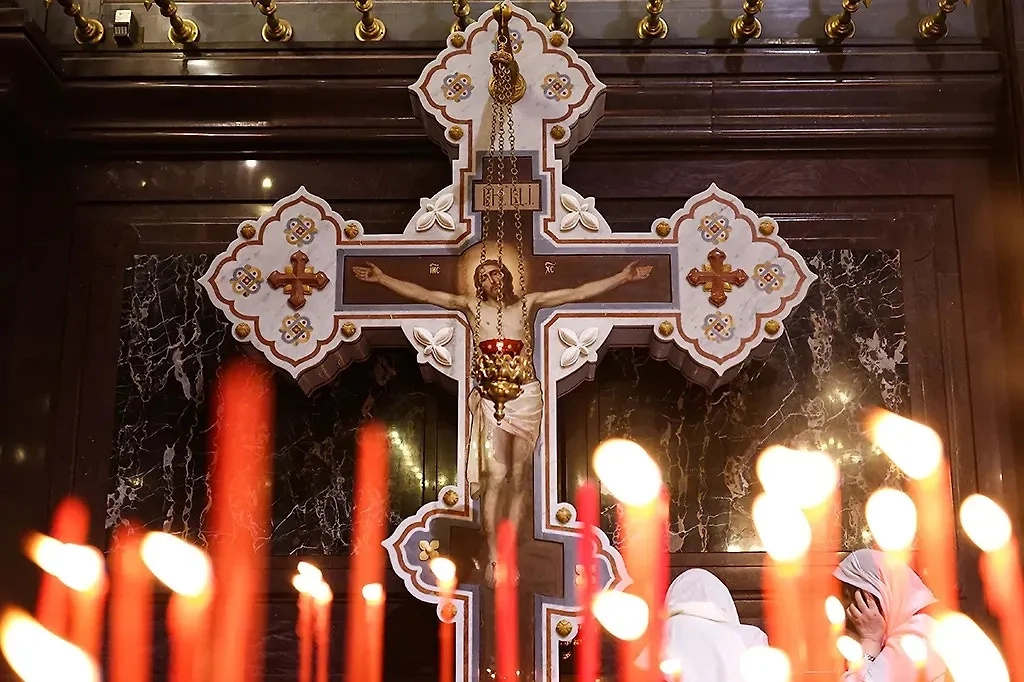 Родительские субботы Великого поста 2025 года прошли довольно необычно. Фото © ТАСС / Валерий Шарифулин