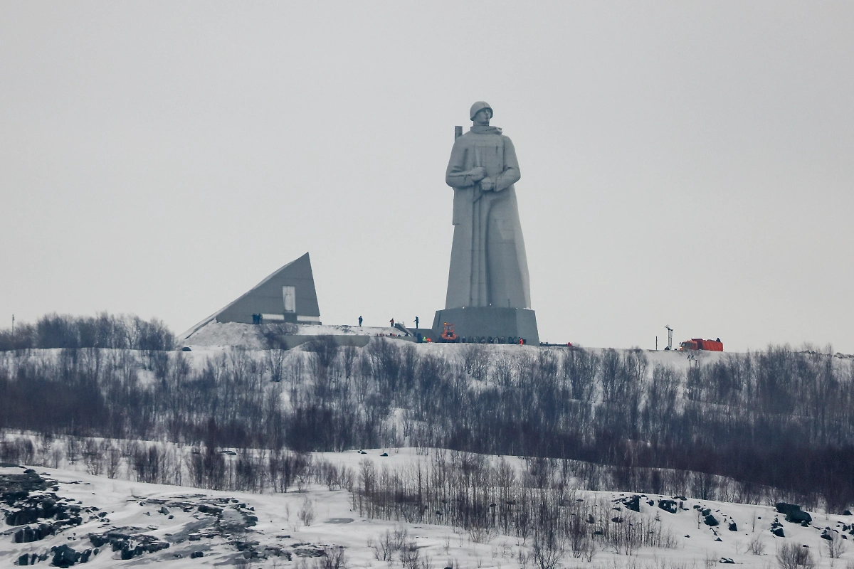 Памятник «Алёша» в Мурманске. Фото © ТАСС / Алесандр Рюмин