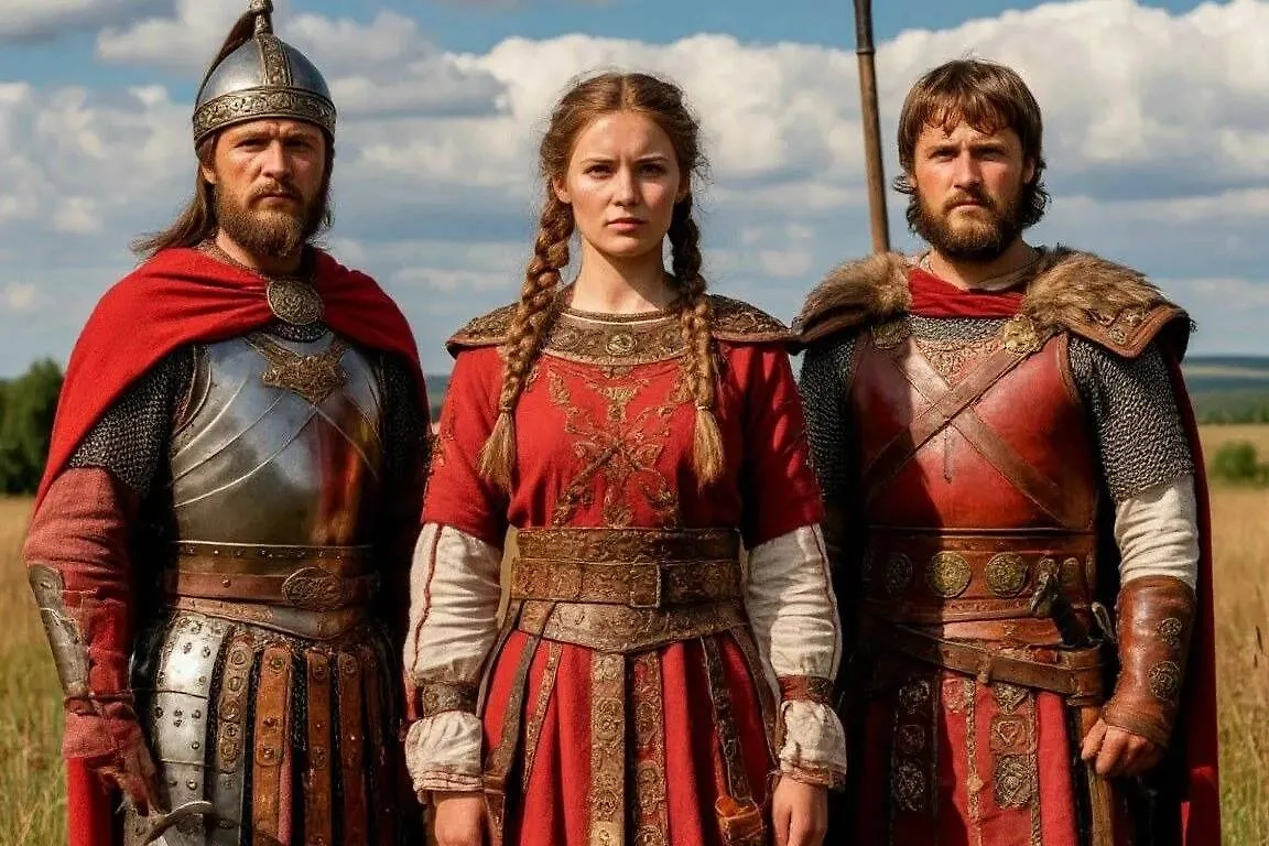 Иногда сестрица — это просто сестрица. Иногда нет. Ясно, что стиркой заведовала в те времена именно она. Фото © Шедеврум