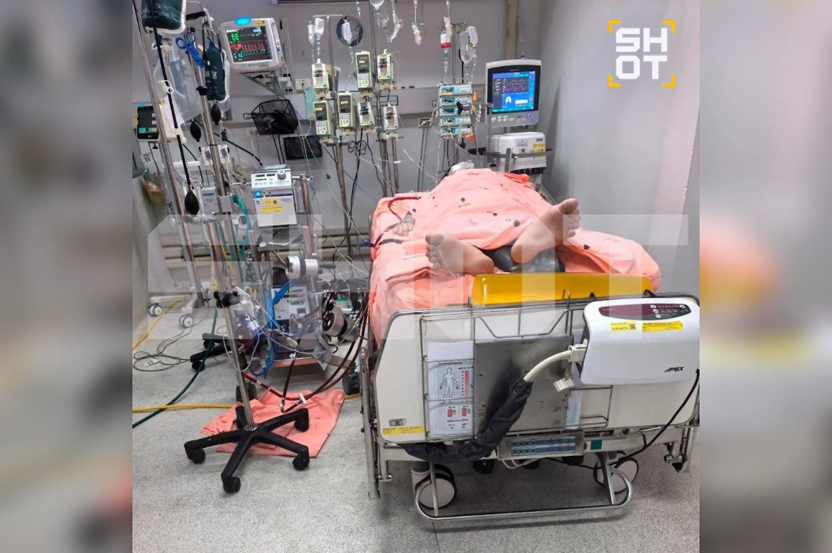 Предположительно, Паша Техник в тайской больнице. Фото © SHOT