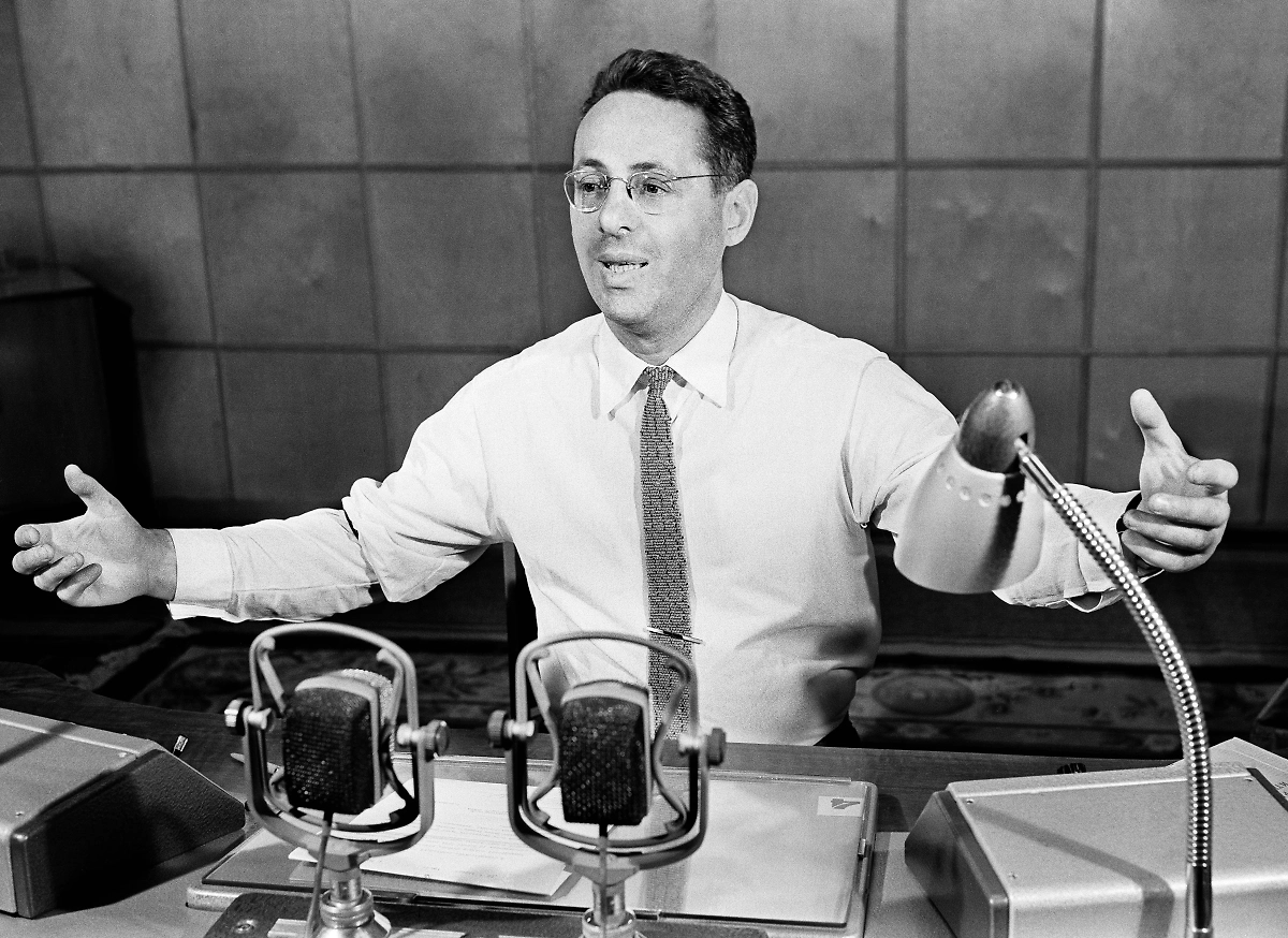 Юрий Левитан — легендарный диктор, «голос Победы». Фото © ТАСС / Евгений Кассин, Владимир Савость