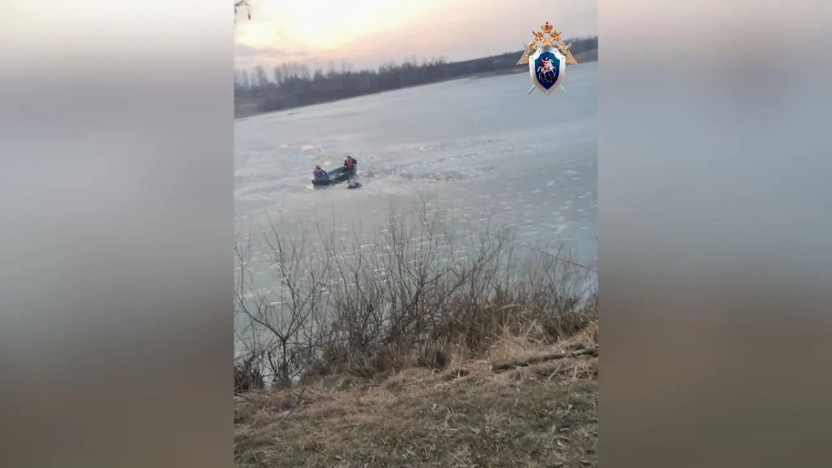 Место гибели подростка. Фото © Telegram / СУ СК России по Смоленской области