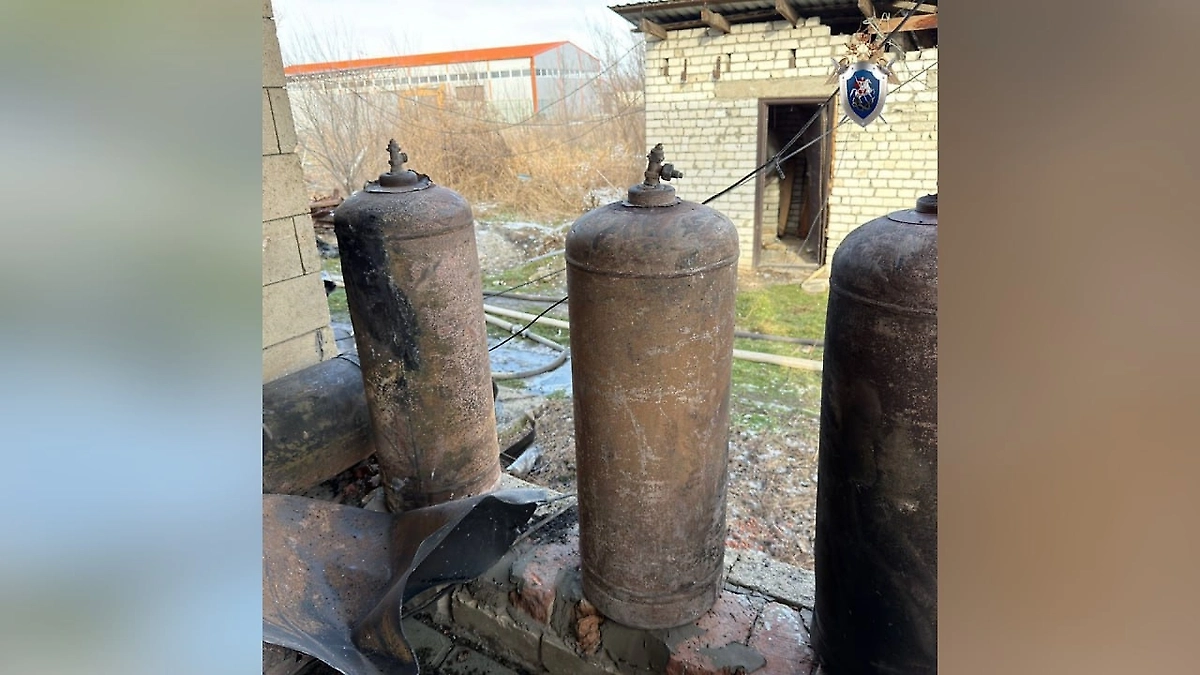 Место взрыва газа в кафе на Ставрополье. Видео © Telegram / СУ СК России по Ставропольскому краю