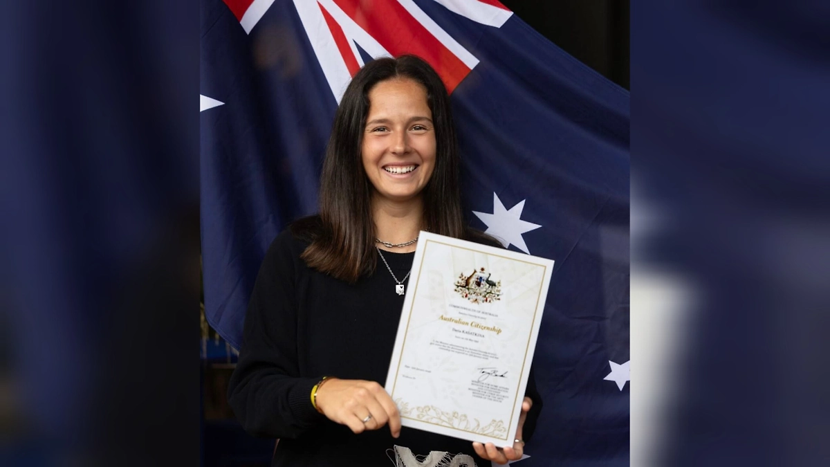 Теннисистка Дарья Касаткина получила гражданство Австралии. Фото © Instagram (соцсеть запрещена в РФ; принадлежит корпорации Meta, которая признана в РФ экстремистской) / kasatkina