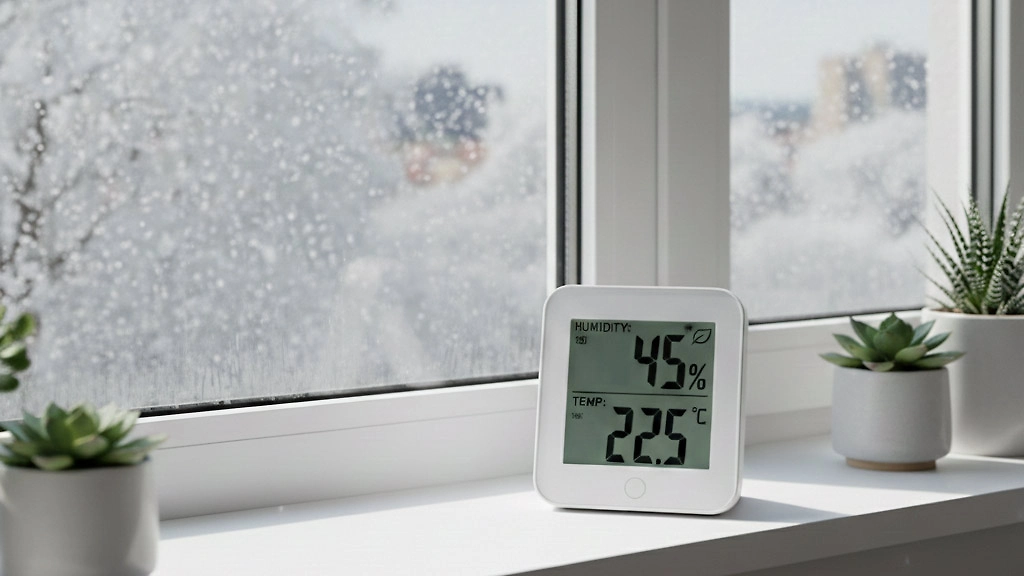 Простые способы убрать конденсат с окон. Фото © Nano Banana AI