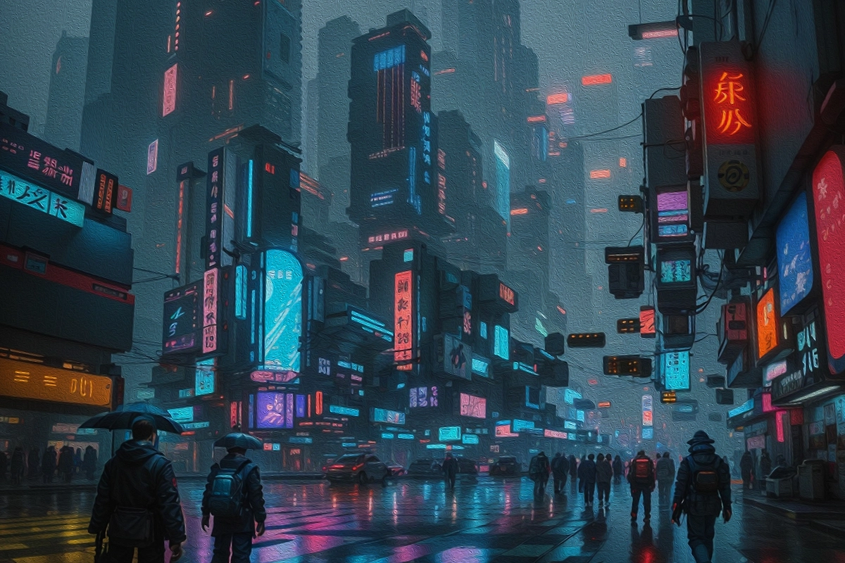 «Бегущий по лезвию 2099» — первый сериал франшизы с Хантер Шафер и Мишель Йео. Фото © Shutterstock / FOTODOM / SK_Artist