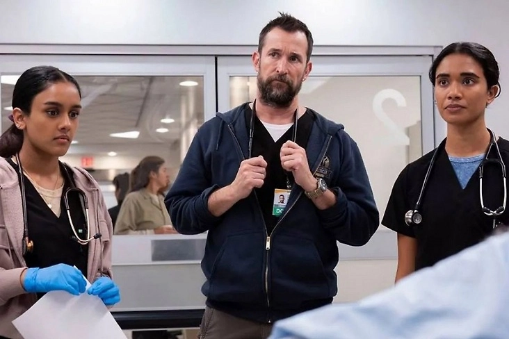 «Питт» (2-й сезон) — медицинская драма с четырьмя «Эмми» возвращается 8 января на HBO Max. Фото © Кадр из фильма «Питт», режиссёр Дэмиэн Маркано и др. / Kinopoisk