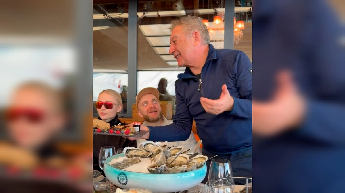 Симон Бахчинян лично привечал гостей. Фото © Telegram / БП Online