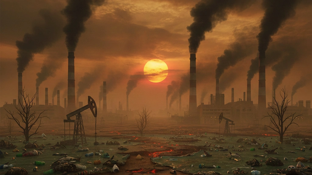 Предсказания Ванги на 2026: мир на грани экологической катастрофы. Фото © Nano Banana AI