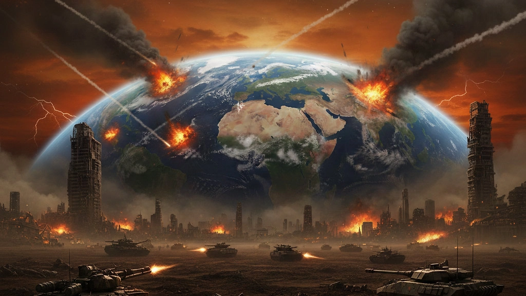 В своих предсказаниях на 2026 год Ванга говорила: геополитическая обстановка останется напряжённой. Фото © Nano Banana AI