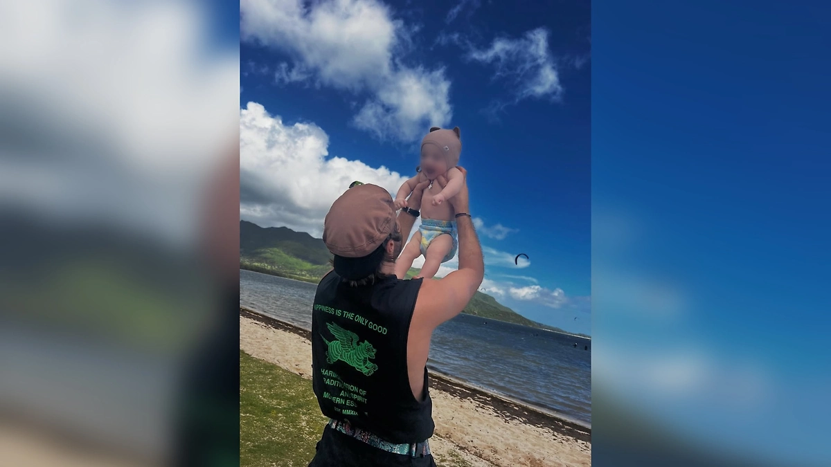 Илья Глинников впервые показал своего первенца. Фото © Instagram (признан экстремистской организацией и запрещён на территории Российской Федерации) / glinnikov1st