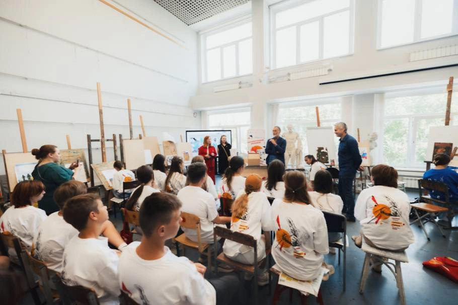 Конкурс «Мозаика культур». Фото © Пресс-служба Движения Первых