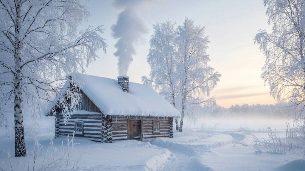 Погодные приметы на Емельяна Перезимника 21 января. Фото © Nano Banana AI