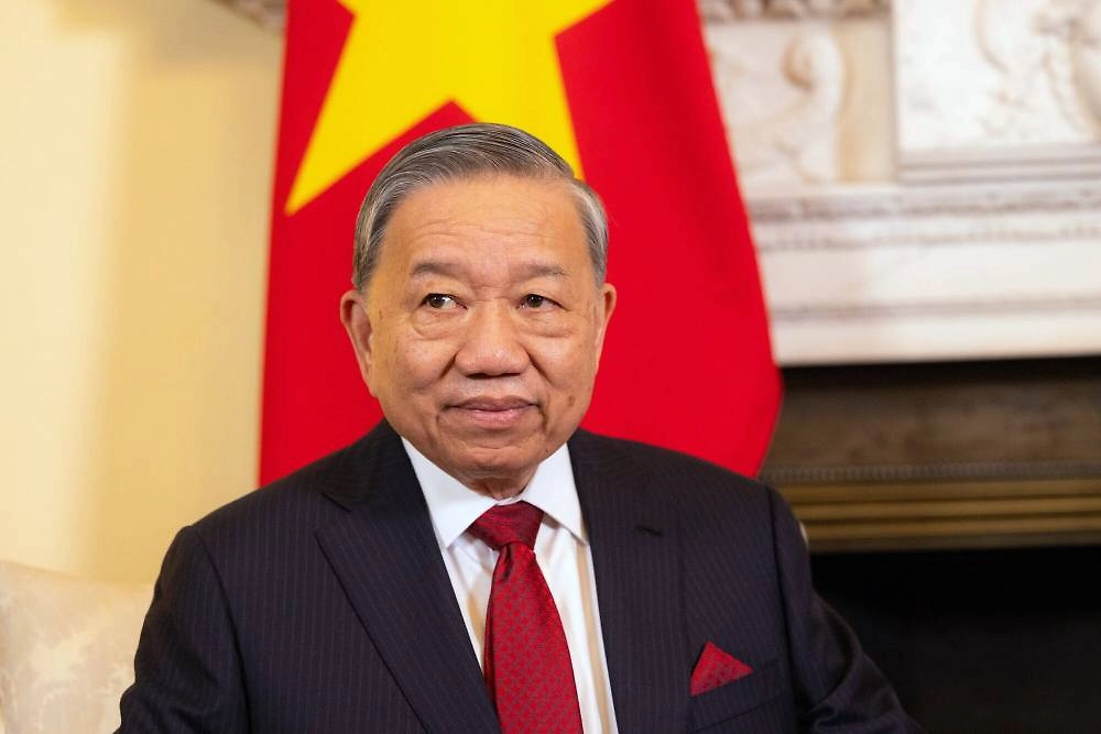 Генеральный секретарь ЦК Коммунистической партии Вьетнама То Лам. Фото © ТАСС / EPA / POOL / CHRIS RATCLIFFE