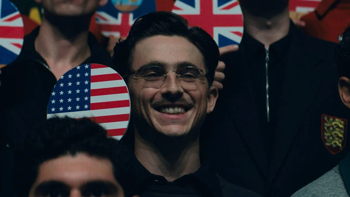 Какие фильмы номинированы на «Оскар-2026» и какие из них лучшие. Фото © Кадр из фильма «Марти Великолепный», режиссёр Джош Сэфди / Kinopoisk