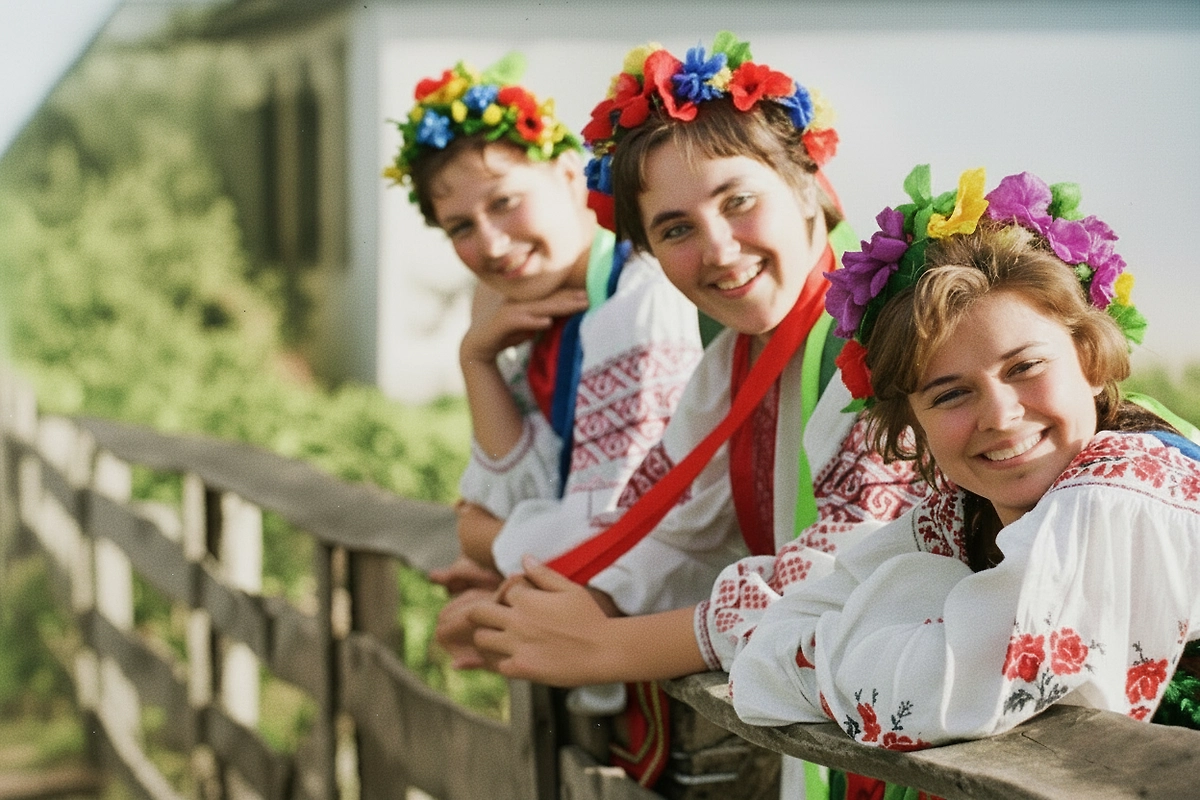 В опасных условиях казачка соединяла в себе заботу матери, ум хозяйки и дух воина. Фото © РИА «Новости» / Сергей Соловьёв