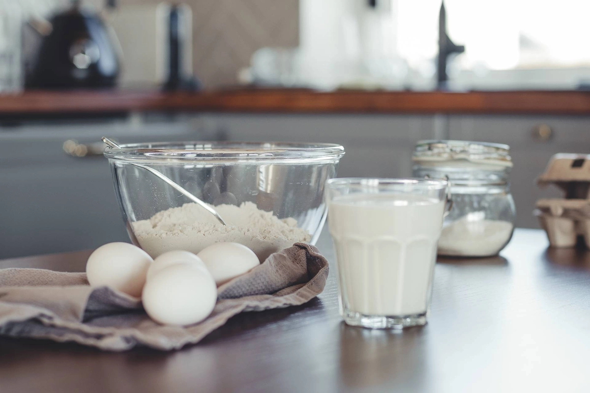 Ингредиенты для пельменного теста. Фото © Shutterstock / FOTODOM / Aleksandra Starkova