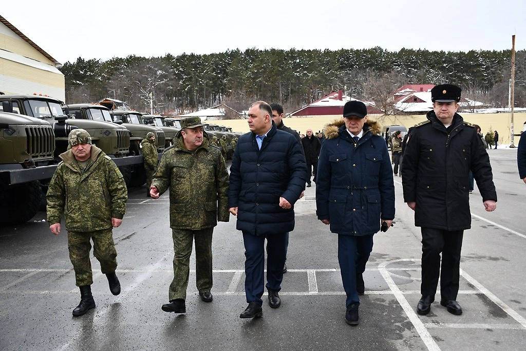 РФ передала Южной Осетии крупнейшую партию современного вооружения и техники. Фото © Telegram / Министерство обороны Республики Южная Осетия