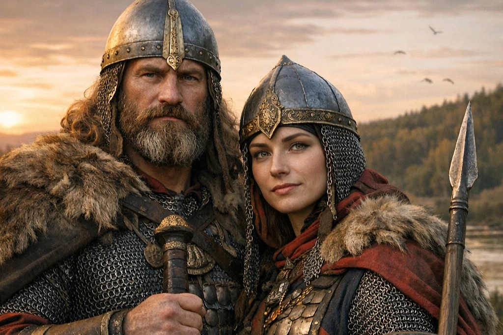 Женщины-воительницы на Руси: истории четырёх главных богатырш. Фото © ChatGPT 