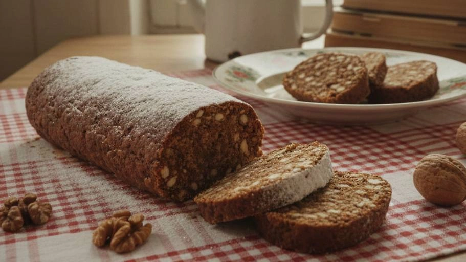 Как приготовить шоколадную колбасу: классические советские рецепты. Фото © Nano Banana AI