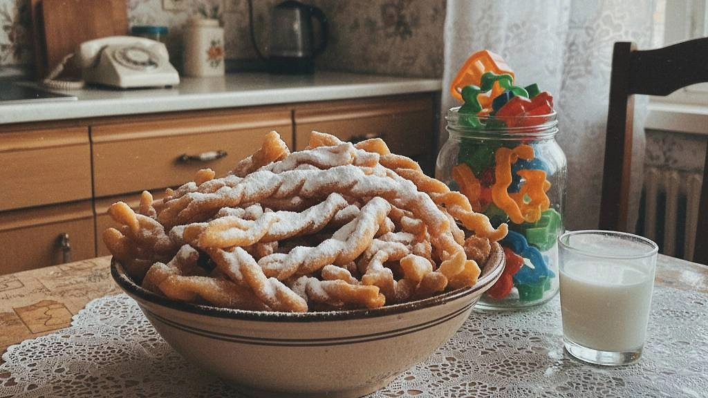 Как приготовить советские сладости дома: от хвороста до шоколадной колбасы. Фото © Nano Banana AI