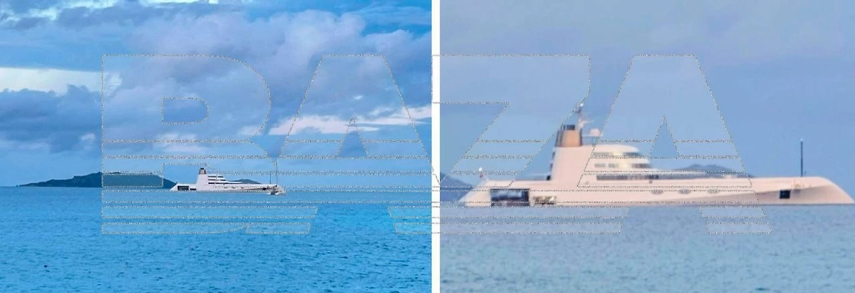 Яхту российского миллиардера Мельниченко обнаружили на Сейшелах. Фото © Telegram / Baza