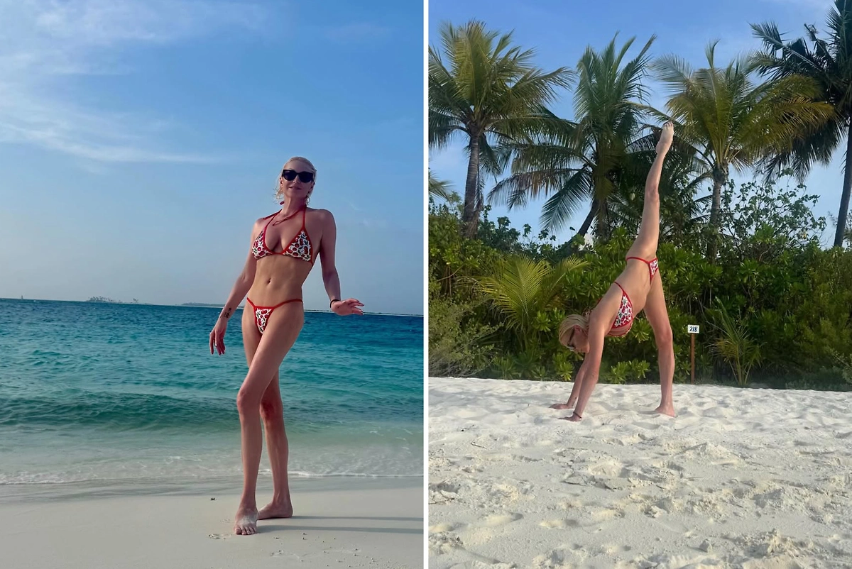 Анастасия Волочкова продемонстрировала первый шпагат в 2026 году. Фото © Instagram (признан экстремистской организацией и запрещён на территории Российской Федерации) / volochkova_art