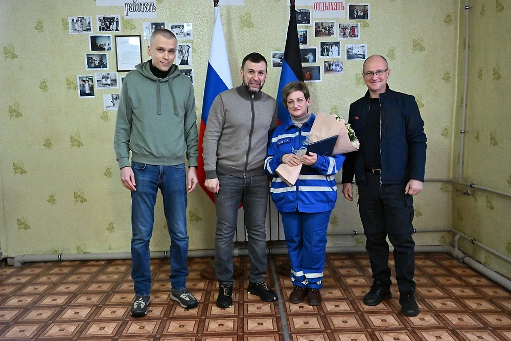 Фото © Telegram / Пушилин Д.В.