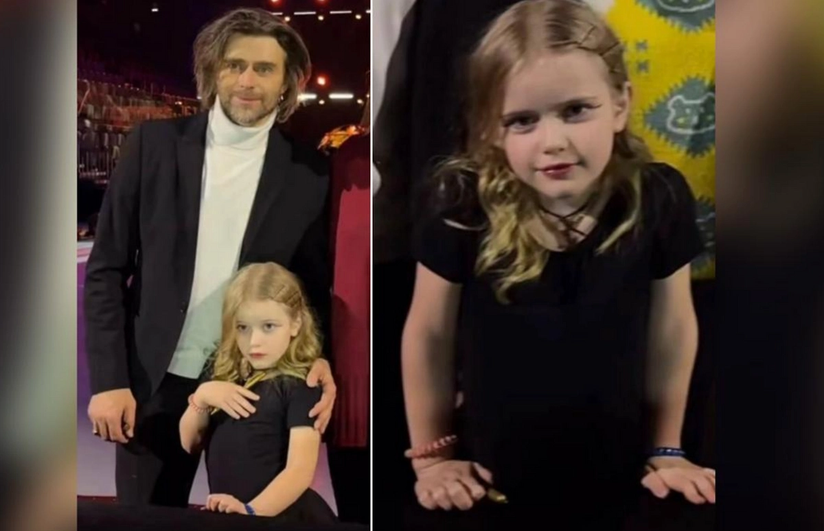 Дочь покойной Заворотнюк посетила автограф-сессию с отцом-фигуристом. Обложка © VK / Будь в курсе