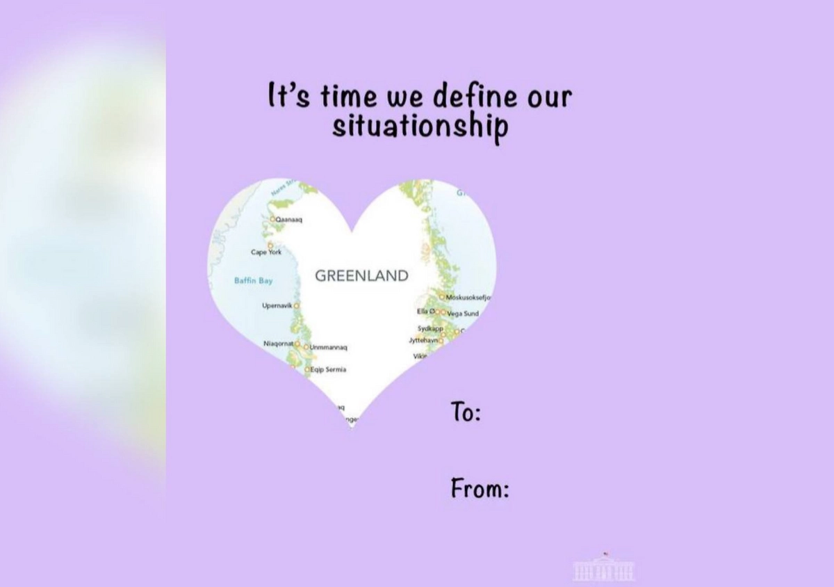 Белый дом к 14 февраля опубликовал провокационные валентинки. Фото © X / White House