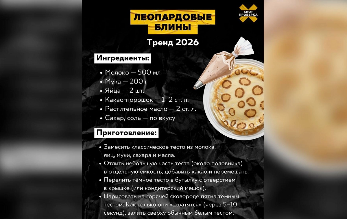 SHOT ПРОВЕРКА составила гид по блинам на Масленицу. Фото © SHOT ПРОВЕРКА