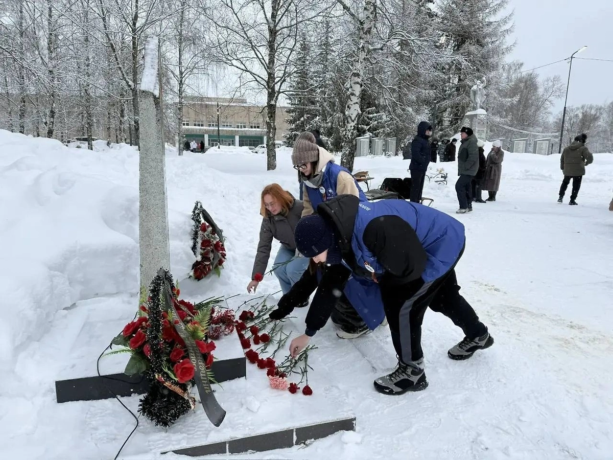 Акция в Ивановской области. Фото © Пресс-служба движения «Волонтёры Победы»