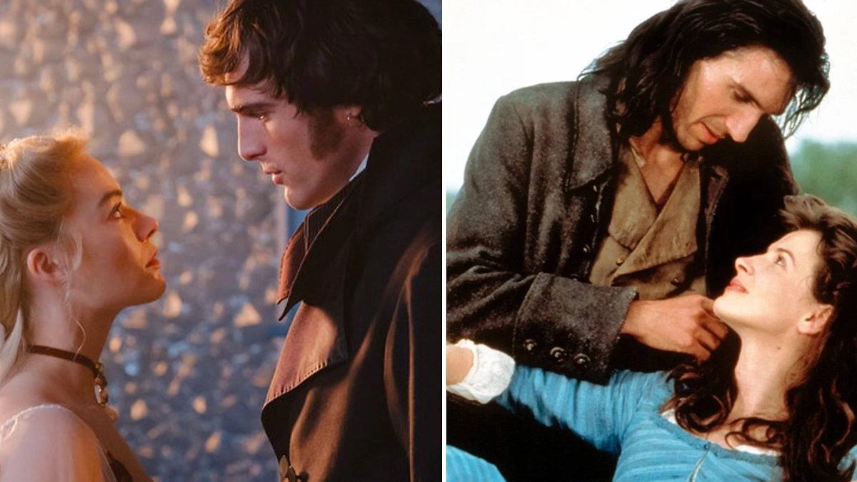 Фото  © Кадр из фильма «Грозовой перевал» (2026), режиссёр Эмеральд Феннел, сценаристы Эмиральд Феннел, Эмили Бронте / Kinopoisk. Фото  © Кадр из фильма «Грозовой перевал» (1992), режиссёр Питер Козмински, сценаристы Энн Дэвлин, Эмили Бронте / Kinopoisk