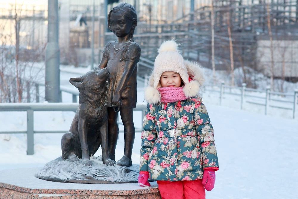 История Карины Чикитовой, которая выжила в тайге. Фото © ТАСС / Светлана Павлова