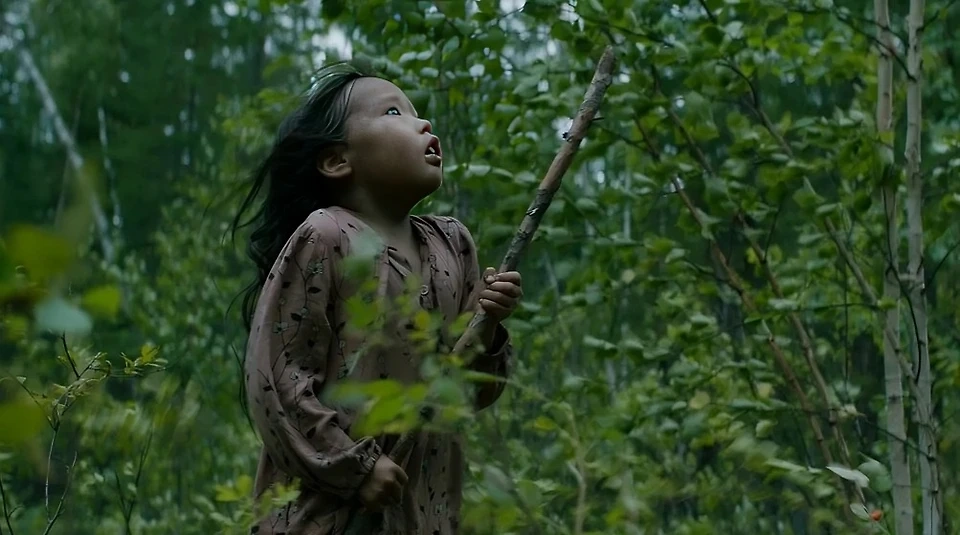 12 дней в тайге среди медведей и пожаров: история спасения Карины. Фото © Кадр из фильма «Карина», режиссёр Марианна Сиэгэн, сценарист Мария Находкина / Kinopoisk