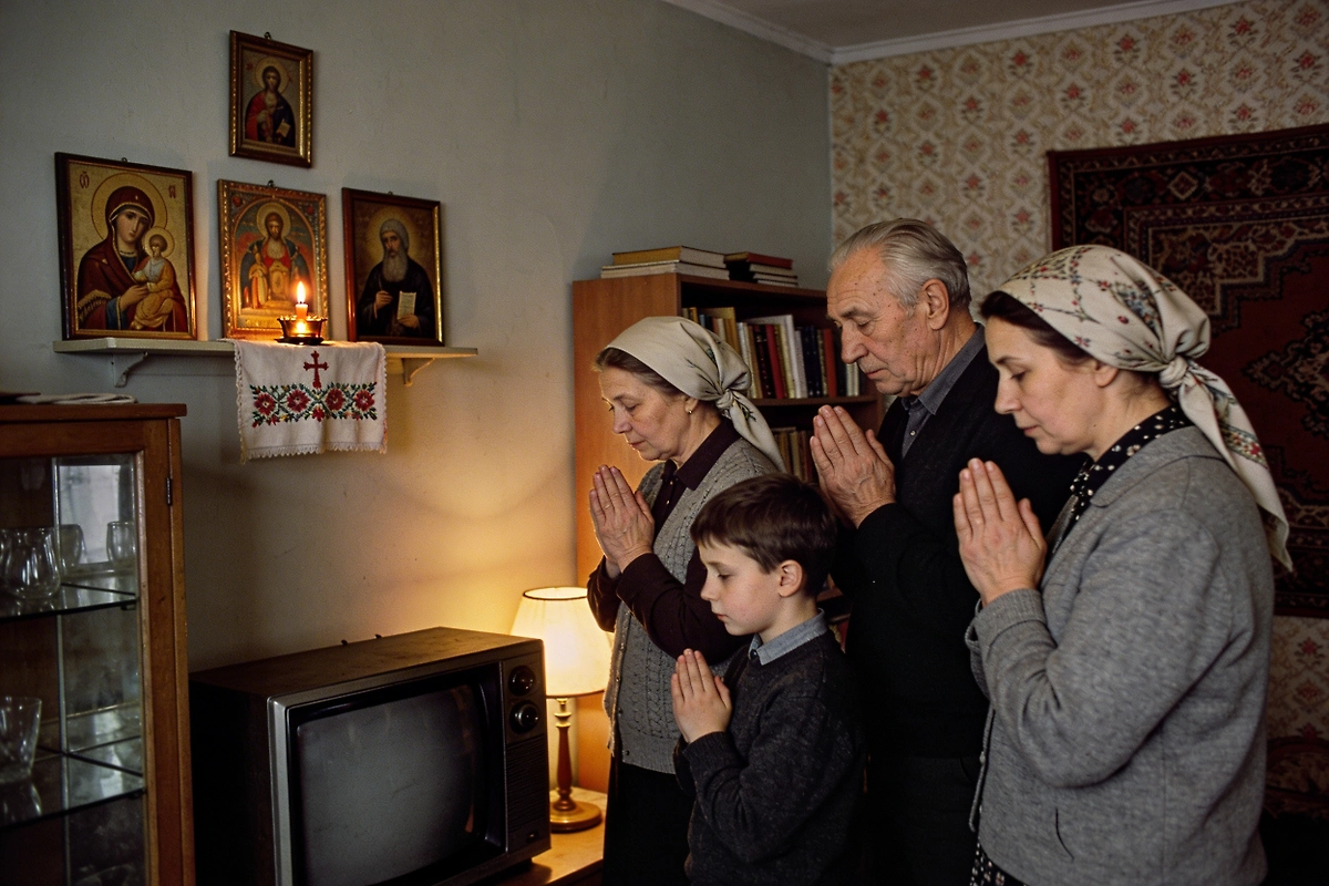 Религия в СССР: соблюдение Великого поста под запретом. Фото © Сhat GPT