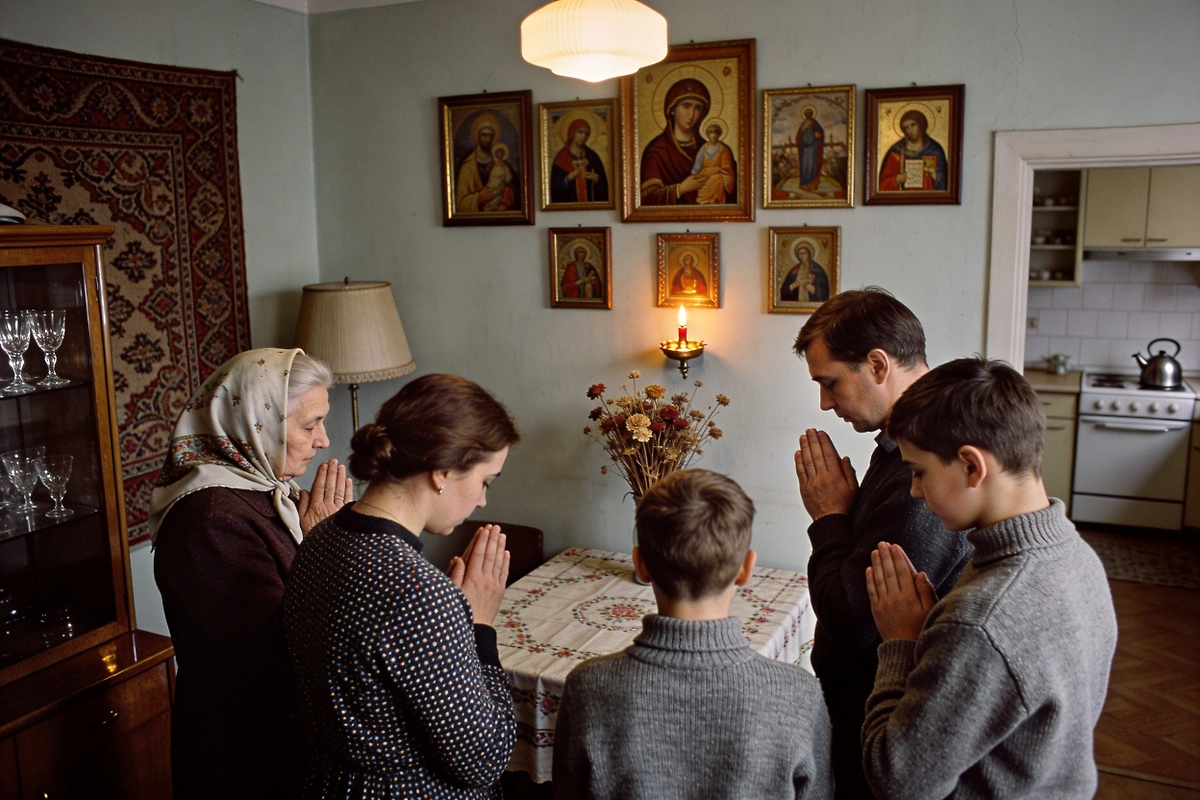 Религия в СССР: как верующие скрывали традицию Великого поста. Фото © Сhat GPT