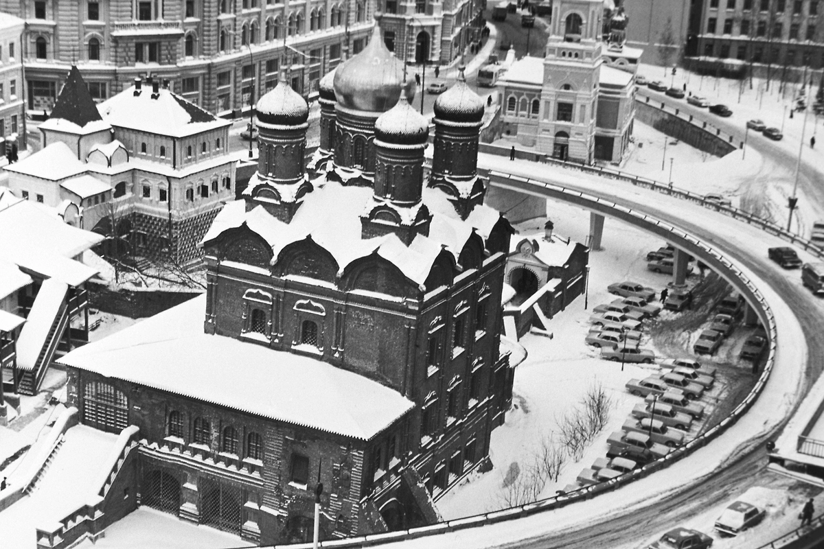 Зимняя жизнь Москвы в архивных фото. Фото © ТАСС / Николай Малышев