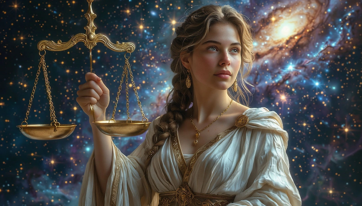 Знак зодиака Весы: Гороскоп на неделю с 16 по 22 февраля 2026 с рунами. Фото © «Шедеврум»