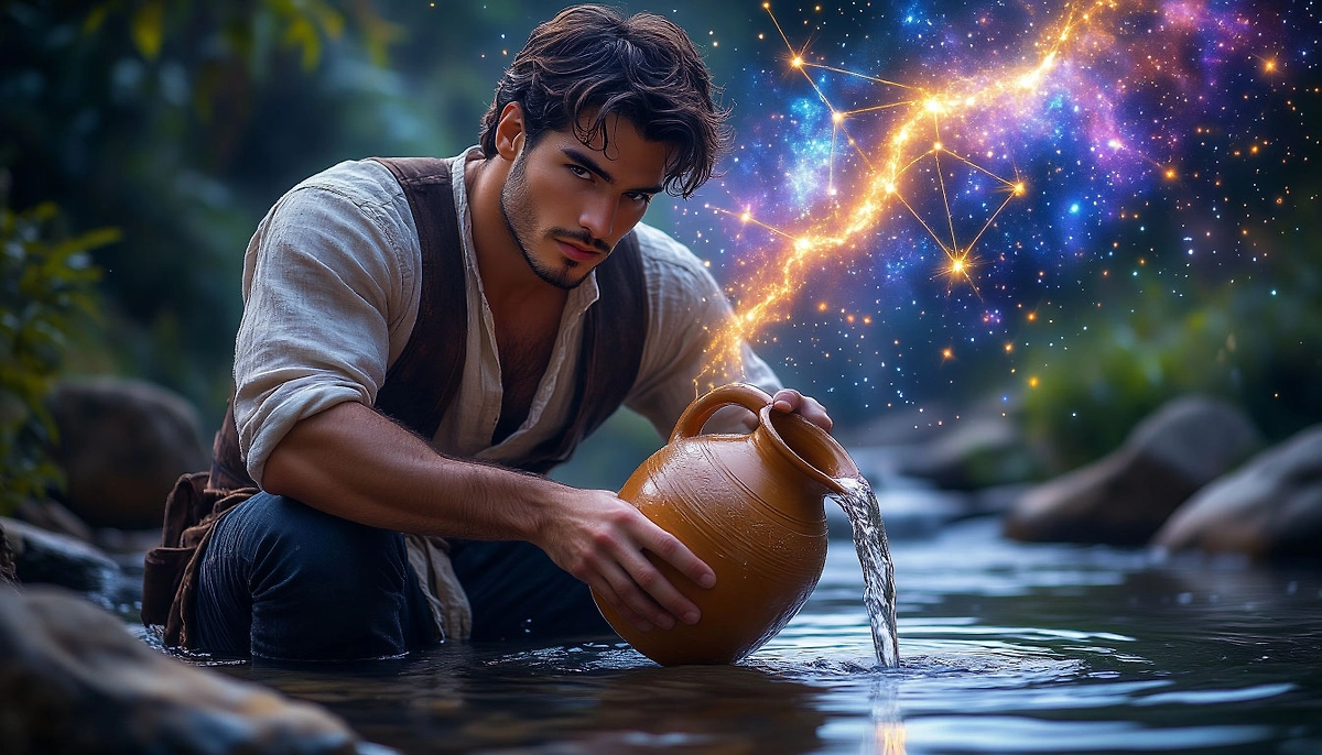 Знак зодиака Водолей: Гороскоп на неделю с 16 по 22 февраля 2026 с рунами. Фото © «Шедеврум»