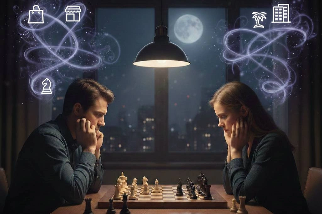 Как меняется поведение человека после тридцати: восемь примеров. Фото © Nano Banana AI